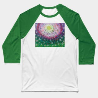 Flowers Reaching Towards the Sun Baseball T-Shirt